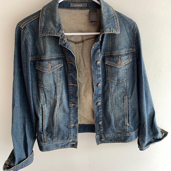 Liz Claiborne, SZ small Blue Jean jacket, 2 front pockets and two side pockets - Picture 3 of 16